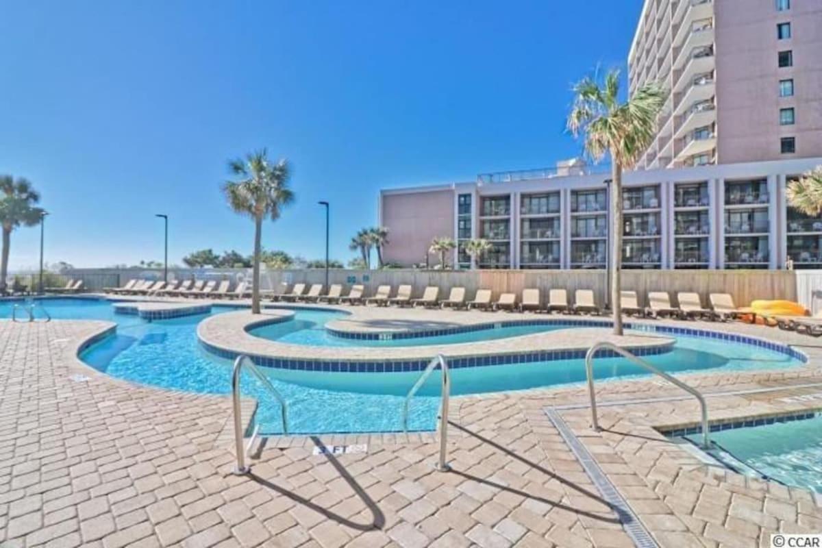 *Oceanfront Sun & Fun*Queen Beds*Pools*Hot Tubs*More*B118 Миртъл Бийч Екстериор снимка